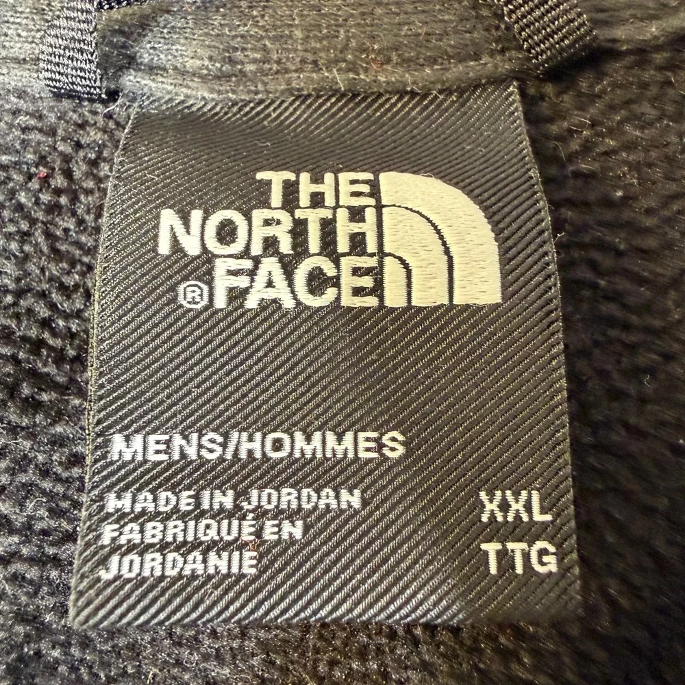 The North Face Canyonlands 1/2 Zip Fleece Pullover Black NF0A5G9W Mens XXL #3799